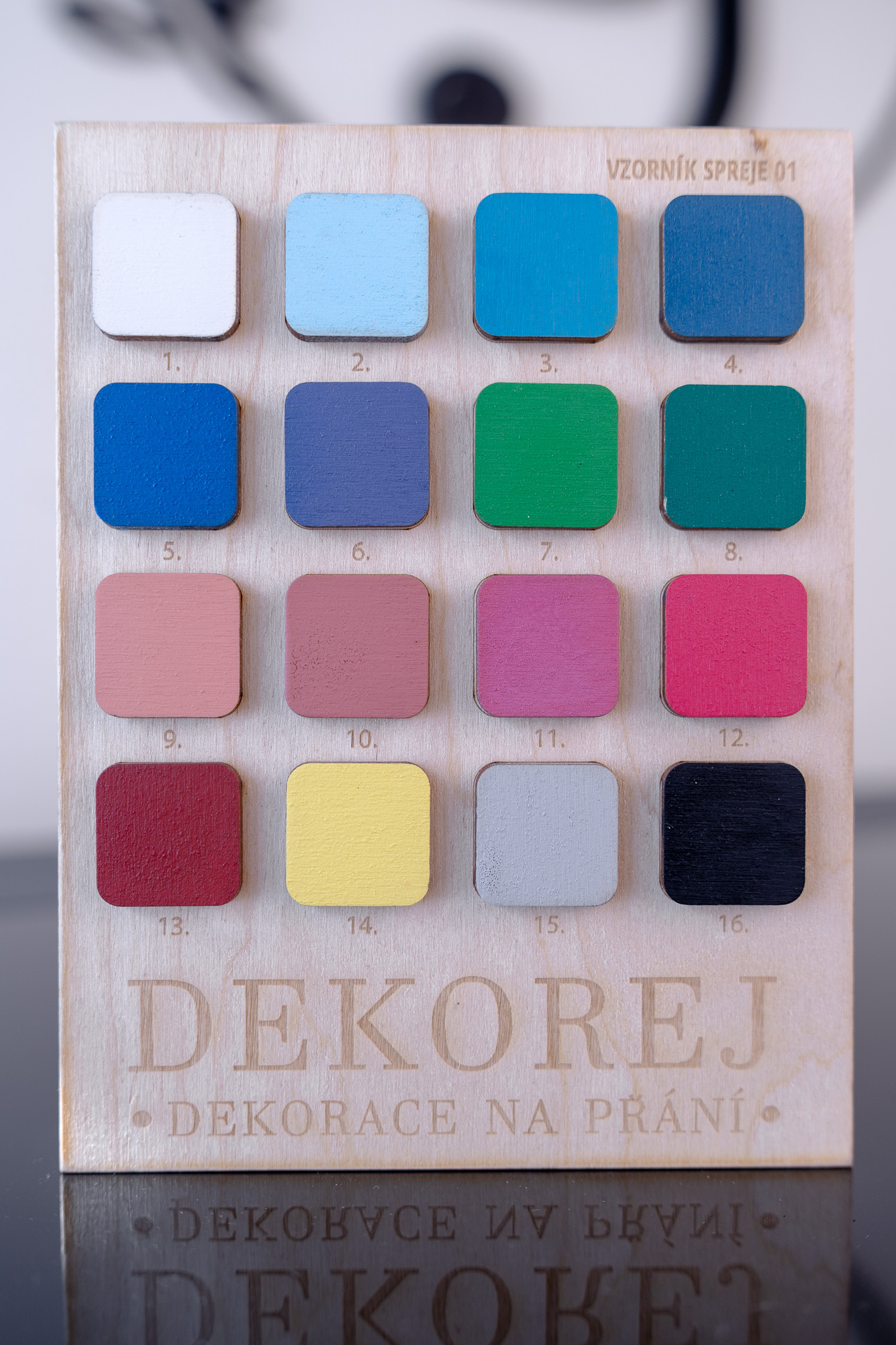 Vzorník barev- Dekorej (1)
